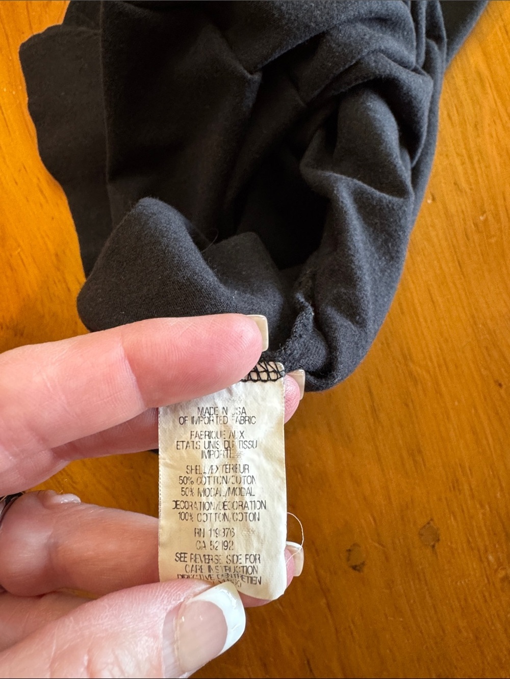 Helmut Lang Black Tank with White Logo - Picture 10 of 12